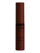 Butter Lip Gloss Huulikiilto Meikki Brown NYX Professional Makeup