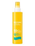 Biotherm Waterlover Sun Milky Spray Spf50 Aurinkorasva Vartalo Nude Bi...