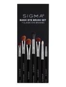 Basic Eye Brush Set Meikkisiveltimet Meikki Multi/patterned SIGMA Beau...