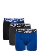 Nike Micro Solid Boxer Briefs Alusvaatesetti Blue Nike