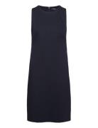 Modern Ponte-Dress Polvipituinen Mekko Navy Lauren Ralph Lauren