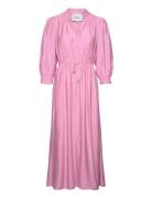 Salmia Midi Dress 1 Polvipituinen Mekko Pink Minus