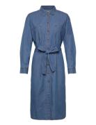 Lounn Dress Polvipituinen Mekko Blue Noa Noa