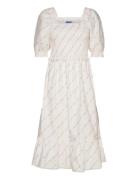 Alaiacras Dress Polvipituinen Mekko White Cras