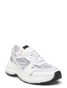 Slfabby Leather Trainer Matalavartiset Sneakerit Tennarit White Select...