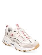 Womens Arch Fit D'lites Matalavartiset Sneakerit Tennarit Beige Skeche...