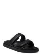 Biafelia Velcro Slide Matalapohjaiset Sandaalit Black Bianco