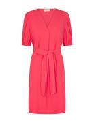 Maeve Leia Dress Polvipituinen Mekko Pink MOS MOSH