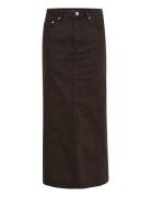 Jamillagz Long Skirt Pitkä Hame Brown Gestuz