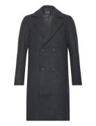 Onsaron Long Db Wool Coat Otw Cs Villakangastakki Pitkä Takki Grey ONL...