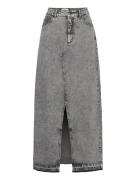 Cmcharlee-Long-Skirt Pitkä Hame Grey Copenhagen Muse