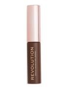 Revolution Brow Gel Medium Brown Kulmageeli Meikki Brown Makeup Revolu...