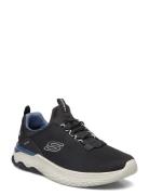 Mens Bismark Matalavartiset Sneakerit Tennarit Black Skechers