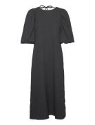 Pastis Long Dress Polvipituinen Mekko Black Noella