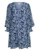 Kasus Dress Lyhyt Mekko Blue Kaffe