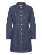 Flynn Western Core Dress A New Lyhyt Mekko Blue LEVI´S Women