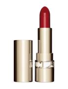 Joli Rouge Satin Lipstick 742 Joli Rouge Huulipuna Meikki Red Clarins