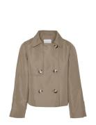 Vmzoa Trenchcoat Girl Ohut Takki Kuoritakki Beige Vero Moda Girl