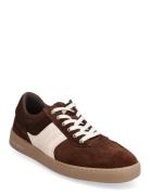 Walt Suede Army Trainer Matalavartiset Sneakerit Tennarit Brown Les De...