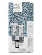 Feet & Nails Kit - 3 Step Foot Care Kylpysetti Ihonhoito Nude Australi...