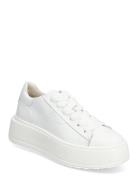 Women Lace-Up Nauhakengät Matalapohjaiset Kengät White Tamaris