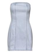 Bustier Dress Stina Lyhyt Mekko Blue ABRAND