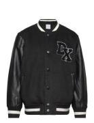 Jacket Baseball Bombertakki Black Lindex