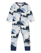 Polar Pyjamas Pyjama Sie Jumpsuit Haalari Blue Ma-ia Family