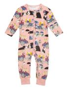 4 Filifjonkor Pyjamas Pyjama Sie Jumpsuit Haalari Pink Martinex