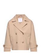 Jacket Trenchcoat Cropped Ohut Takki Kuoritakki Beige Lindex