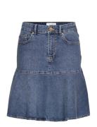 Skirt Marion Denim Lyhyt Hame Blue Lindex