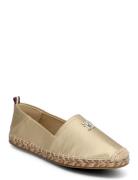 Th Gold Flat Espadrille Matalat Sandaalit Espadrillot Gold Tommy Hilfi...