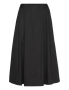 Poem Skirt Twill Polvipituinen Hame Black Moshi Moshi Mind