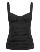 Ravenna Solid Tankini Tankini Uima-asu Black Panos Emporio