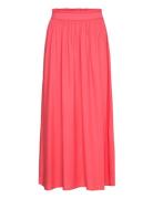 Onlvenedig Life Long Skirt Wvn Noos Pitkä Hame Red ONLY