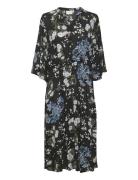 Kaekua Amber Dress Polvipituinen Mekko Black Kaffe