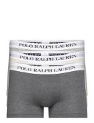 Classic Stretch-Cotton Trunk 3-Pack Bokserit Grey Polo Ralph Lauren Un...