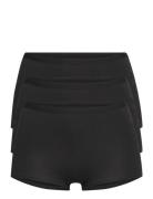 Brief 3 Pack Carin Boxer High Hipsterit Alushousut Alusvaatteet Black ...