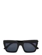 Pcvalla Sunglasses Sww Neliönmuotoiset Aurinkolasit Black Pieces