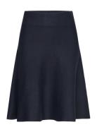 Cuannemarie Skirt Polvipituinen Hame Navy Culture