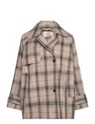 Minonaiw Check Jacket Trenssi Takki Beige InWear