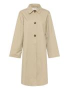 Marikb Jacket Trenssi Takki Beige Karen By Simonsen