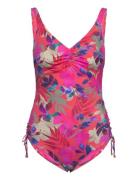 Playa Del Carmen Uw V-Neck Swimsuit With Adjustable Leg Uimapuku Uima-...