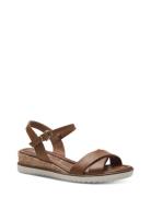 Women Sandals Matalapohjaiset Sandaalit Brown Tamaris