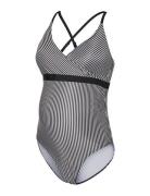 Mlserena Hc Swimsuit Uv A Uimapuku Uima-asut Black Mamalicious