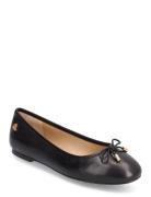 Super Soft Leather-Jayna-Fl-Csl Ballerinat Black Lauren Ralph Lauren