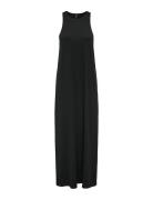 Onlmay Life S/L Long Dress Box Jrs Maksimekko Juhlamekko Black ONLY