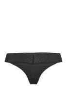 Thong Stringit Alusvaatteet Black Tommy Hilfiger