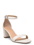 Logan Nappa Leather Sandal Korolliset Sandaalit White Lauren Ralph Lau...