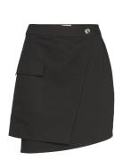 Calle New Skirt Lyhyt Hame Black A-View